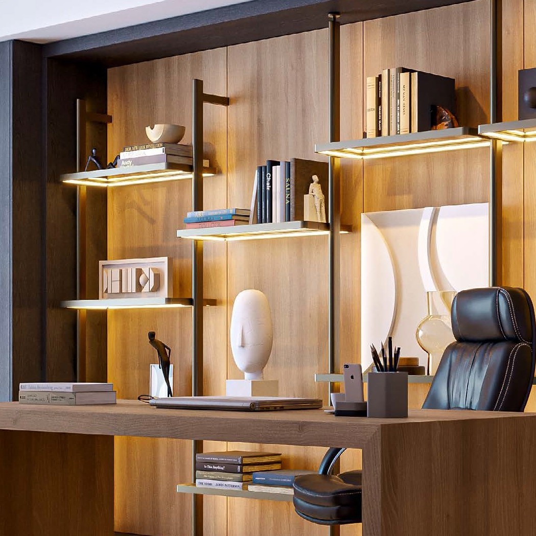Custom Office Walls NYC | Modern Home Office Systems Brooklyn